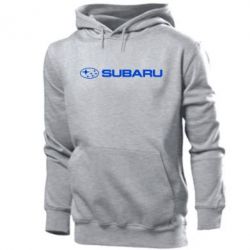 Мужское худи Subaru logo - PrintSalon