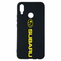 Чехол для Huawei P Smart Plus 2018 Subaru logo - PrintSalon