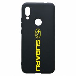 Чехол для Xiaomi Redmi 7 Subaru logo - PrintSalon