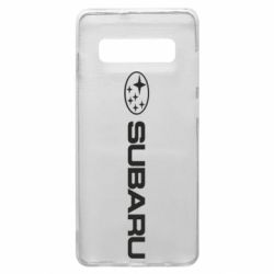 Чехол для Samsung S10+ Subaru logo - PrintSalon