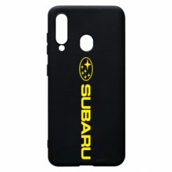 Чехол для Samsung A60 Subaru logo - PrintSalon
