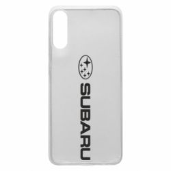 Чехол для Samsung A70 Subaru logo - PrintSalon