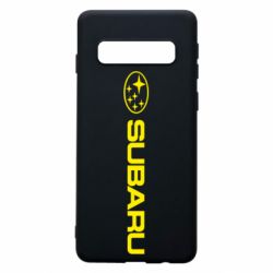 Чехол для Samsung S10 Subaru logo - PrintSalon