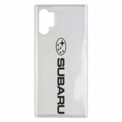 Чехол для Samsung Note 10 Plus Subaru logo - PrintSalon