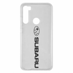 Чехол для Xiaomi Redmi Note 8 Subaru logo - PrintSalon