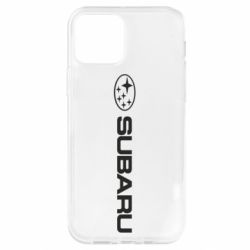 Чехол для iPhone 12 Pro Subaru logo - PrintSalon