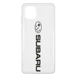 Чехол для Samsung Note 10 Lite Subaru logo - PrintSalon
