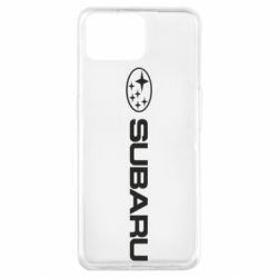 Чехол для Oppo A73 Subaru logo - PrintSalon