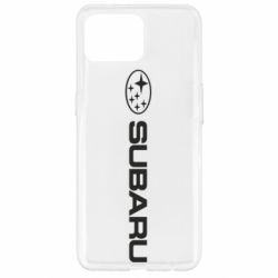 Чехол для Oppo Reno 4 Lite Subaru logo - PrintSalon