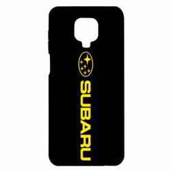 Чехол для Xiaomi Redmi Note 9S/9Pro/9Pro Max Subaru logo - PrintSalon
