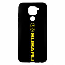 Чехол для Xiaomi Redmi Note 9/Redmi 10X Subaru logo - PrintSalon