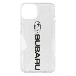 Чехол для iPhone 14 Subaru logo - PrintSalon