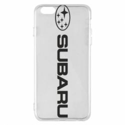 Чехол для iPhone 6 Plus/6S Plus Subaru logo - PrintSalon
