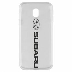 Чехол для Samsung J3 2017 Subaru logo - PrintSalon