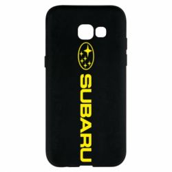 Чехол для Samsung A5 2017 Subaru logo - PrintSalon