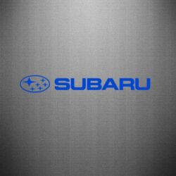 Наклейка Subaru logo - PrintSalon