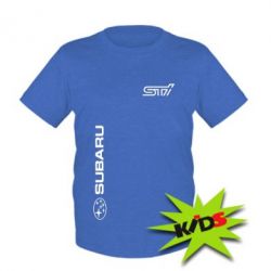 Дитяча футболка Subaru STI Logo - PrintSalon