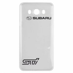 Чохол для Samsung J7 2016 Subaru STI лого - PrintSalon