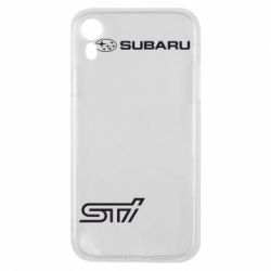 Чохол для iPhone XR Subaru STI лого - PrintSalon