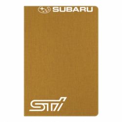 Блокнот з принтом Subaru STI лого - PrintSalon