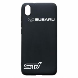 Чохол для Xiaomi Redmi 7A Subaru STI лого - PrintSalon