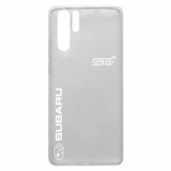 Чохол для Huawei P30 Pro Subaru STI Logo - PrintSalon