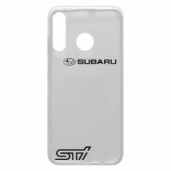 Чохол для Huawei P30 Lite Subaru STI лого - PrintSalon