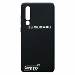 Чохол для Huawei P30 Subaru STI лого - PrintSalon