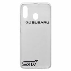 Чохол для Samsung A30 Subaru STI лого - PrintSalon