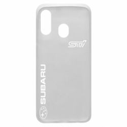 Чохол для Samsung A40 Subaru STI Logo - PrintSalon