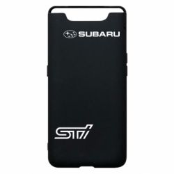 Чохол для Samsung A80 Subaru STI лого - PrintSalon
