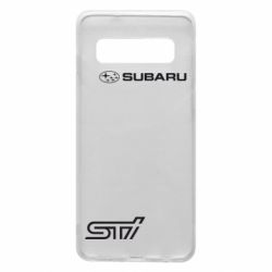 Чохол для Samsung S10 Subaru STI лого - PrintSalon