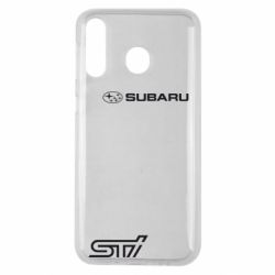 Чохол для Samsung M30 Subaru STI лого - PrintSalon