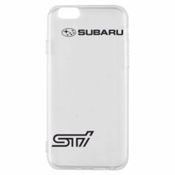 Чохол для iPhone 6/6S Subaru STI лого - PrintSalon
