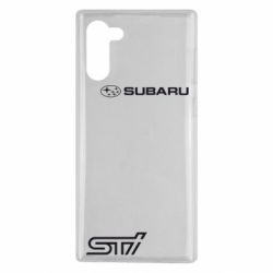 Чохол для Samsung Note 10 Subaru STI лого - PrintSalon