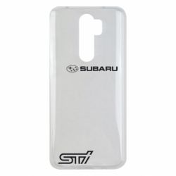 Чохол для Xiaomi Redmi Note 8 Pro Subaru STI лого - PrintSalon