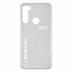 Чохол для Xiaomi Redmi Note 8 Subaru STI Logo - PrintSalon