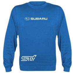 Світшот Subaru STI лого - PrintSalon