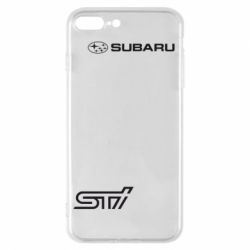 Чохол для iPhone 7 Plus Subaru STI лого - PrintSalon