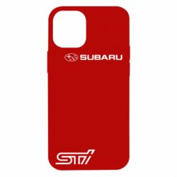Чохол для iPhone 12 mini Subaru STI лого - PrintSalon