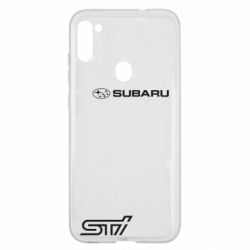 Чохол для Samsung A11 / M11 Subaru STI лого - PrintSalon