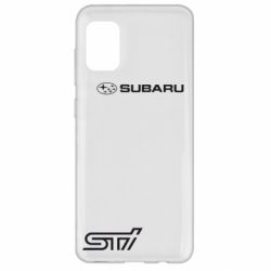 Чохол для Samsung A31 Subaru STI лого - PrintSalon