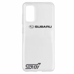Чохол для Samsung S20 Subaru STI лого - PrintSalon