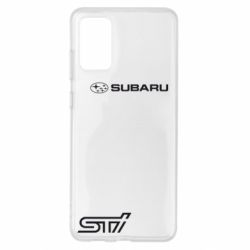 Чохол для Samsung S20+ Subaru STI лого - PrintSalon