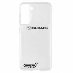 Чохол для Samsung S21 Subaru STI лого - PrintSalon