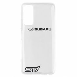 Чохол для Huawei P Smart 2021 Subaru STI лого - PrintSalon