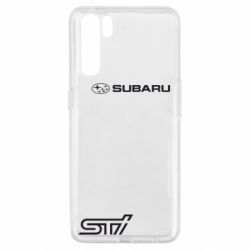 Чохол для Oppo A91 / Reno3Subaru STI лого - PrintSalon