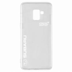 Чохол для Samsung A8+ 2018 Subaru STI Logo - PrintSalon
