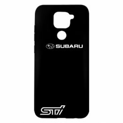 Чохол для Xiaomi Redmi Note 9 / Redmi 10X Subaru STI лого - PrintSalon