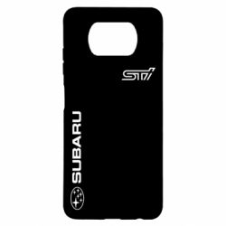Чохол для Xiaomi Poco X3 Subaru STI Logo - PrintSalon